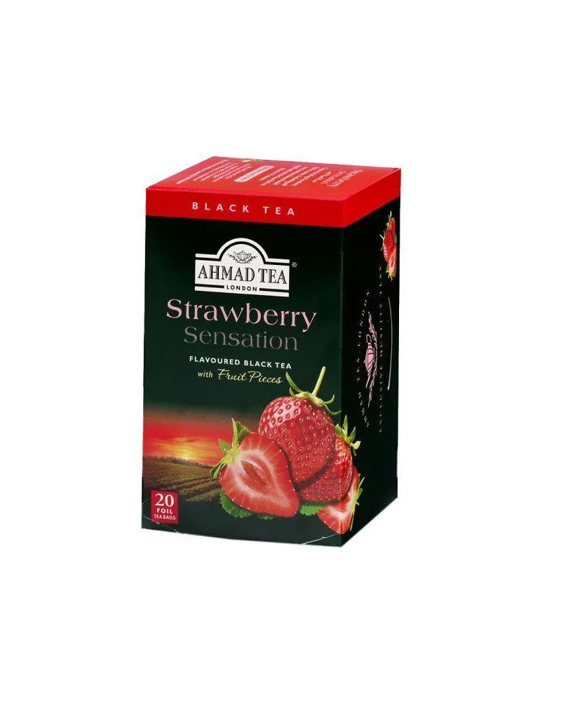 Ahmad - Tea Black Strawberry 20tb