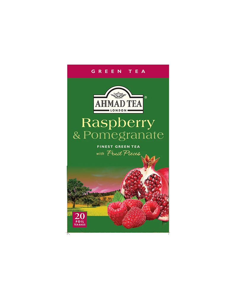 Ahmad - Tea Green Raspberry+Pomegranate 20tb