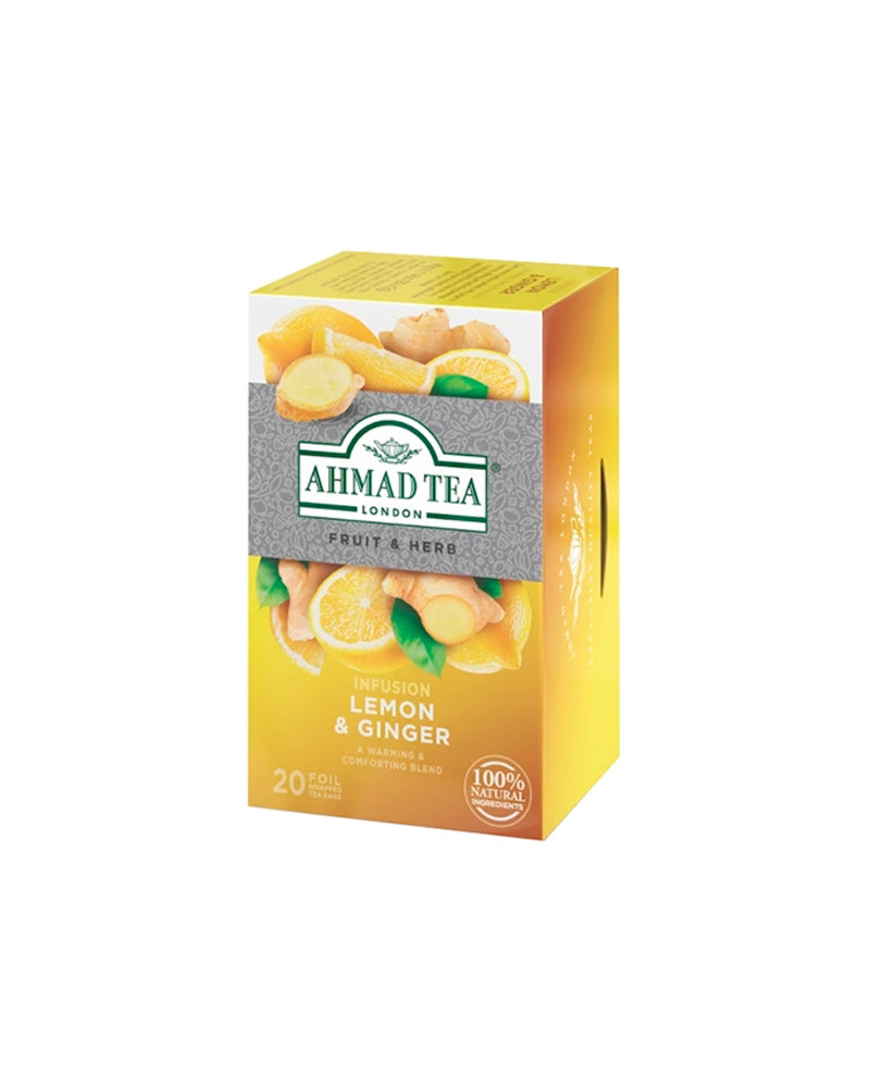 Ahmad - Tea Herbal Lemon+Ginger 20tb