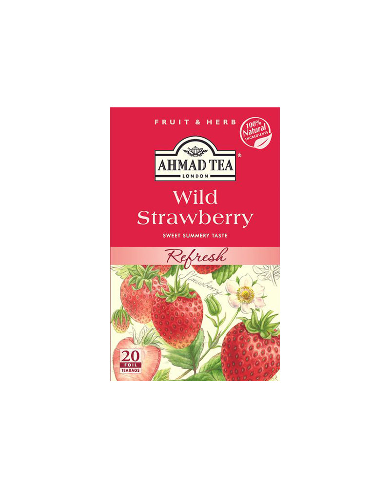 Ahmad - Tea Herbal Wild Strawberry 20tb