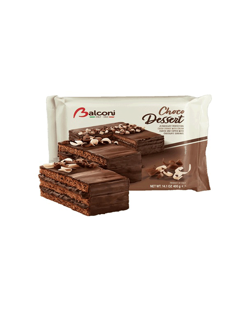 Balconi - Biscuit Sponge-Cake Choco Dessert 400gr