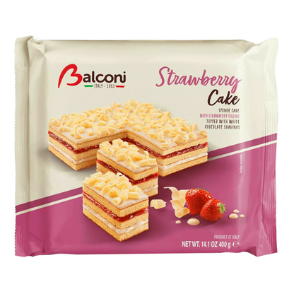 Biscuit Sponge Cake Strawberry – 14.11 oz (400gr)