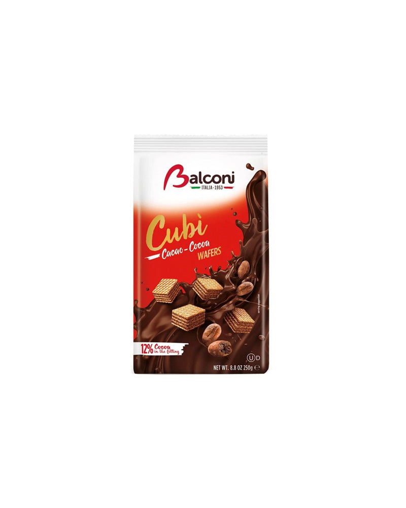 Balconi - Wafers Cubi Cocoa 250gr