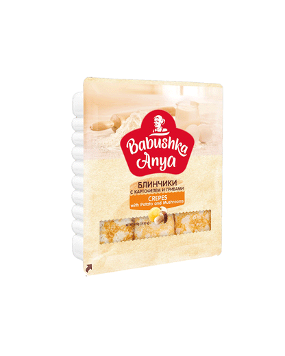 Crepes with Potato and Mushroom – 14.82 oz (420gr)