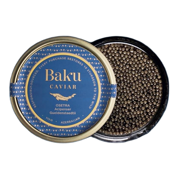Black Caviar Osetra – Glass – 4 oz (113 gr)