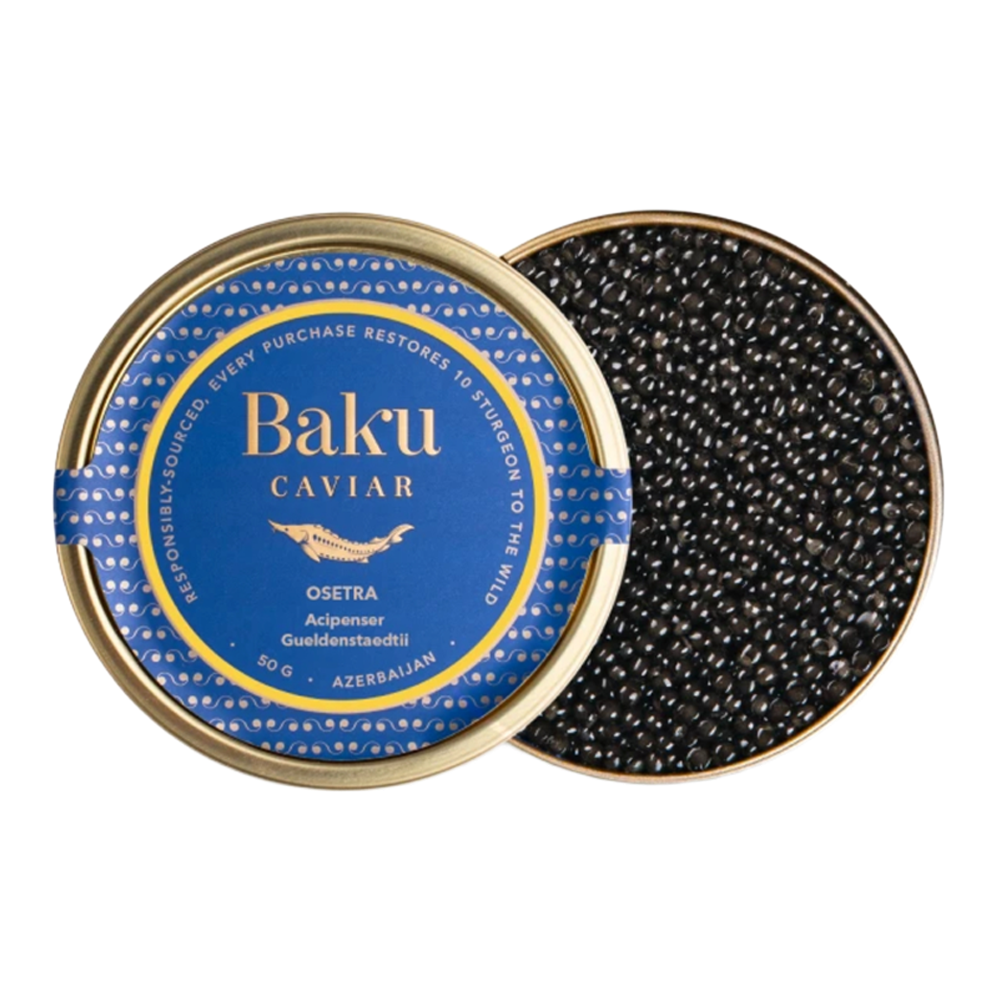 Black Caviar Osetra – Tin – 8.82 oz (250 gr)