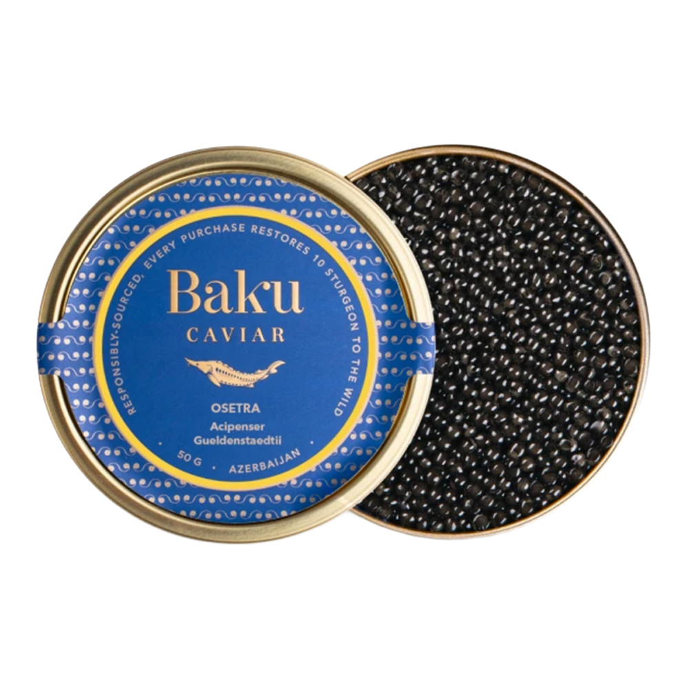 Black Caviar Osetra – Tin – 1.76 oz (50 gr)
