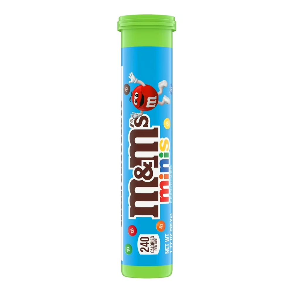 Candy Chocolate M&M Minis Mega – 1.77 oz (50 gr)