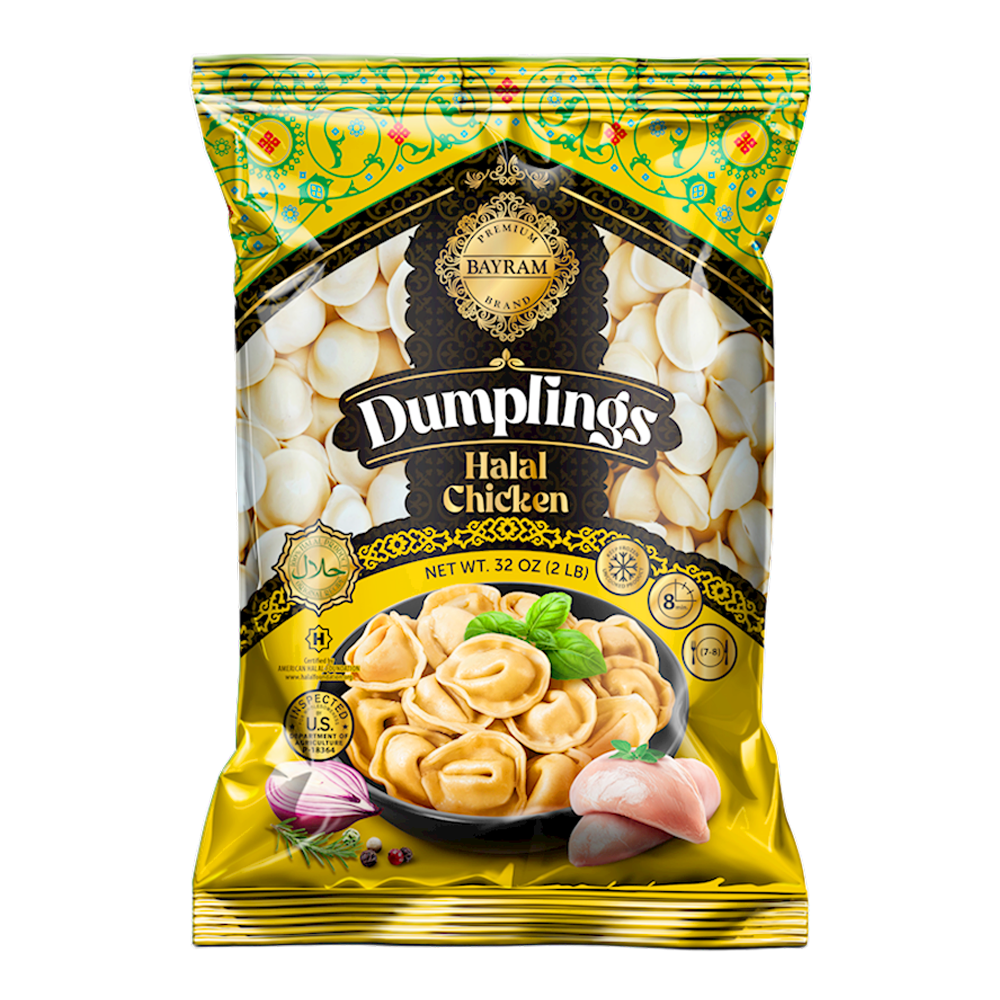 Dumplings Chicken Halal – 2 lb (907 gr)