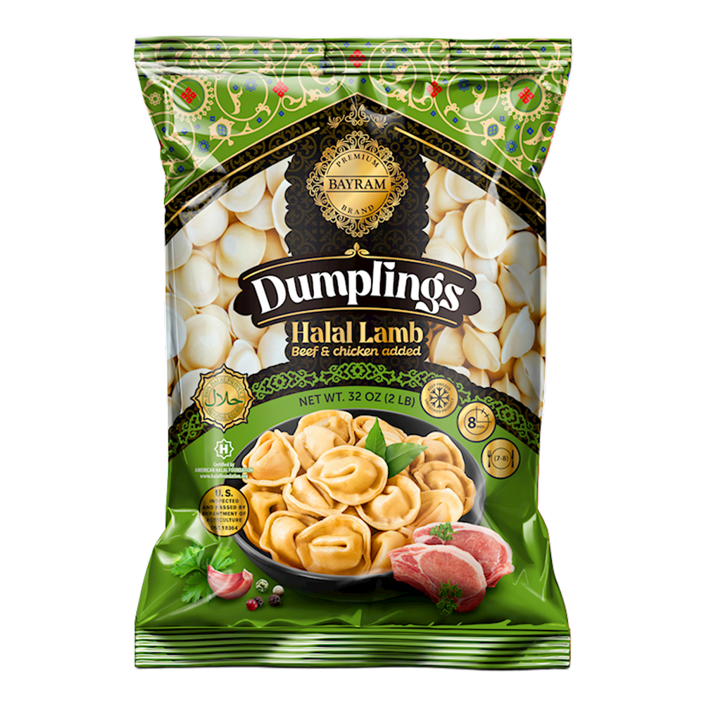 Dumplings Lamb Halal – 2 lb (907 gr)