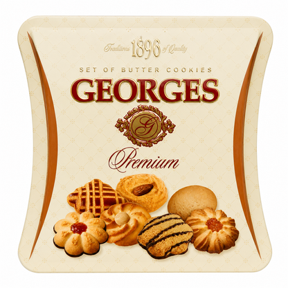 Набір асорті печива Georges Premium – 12,35 унції (350 г)