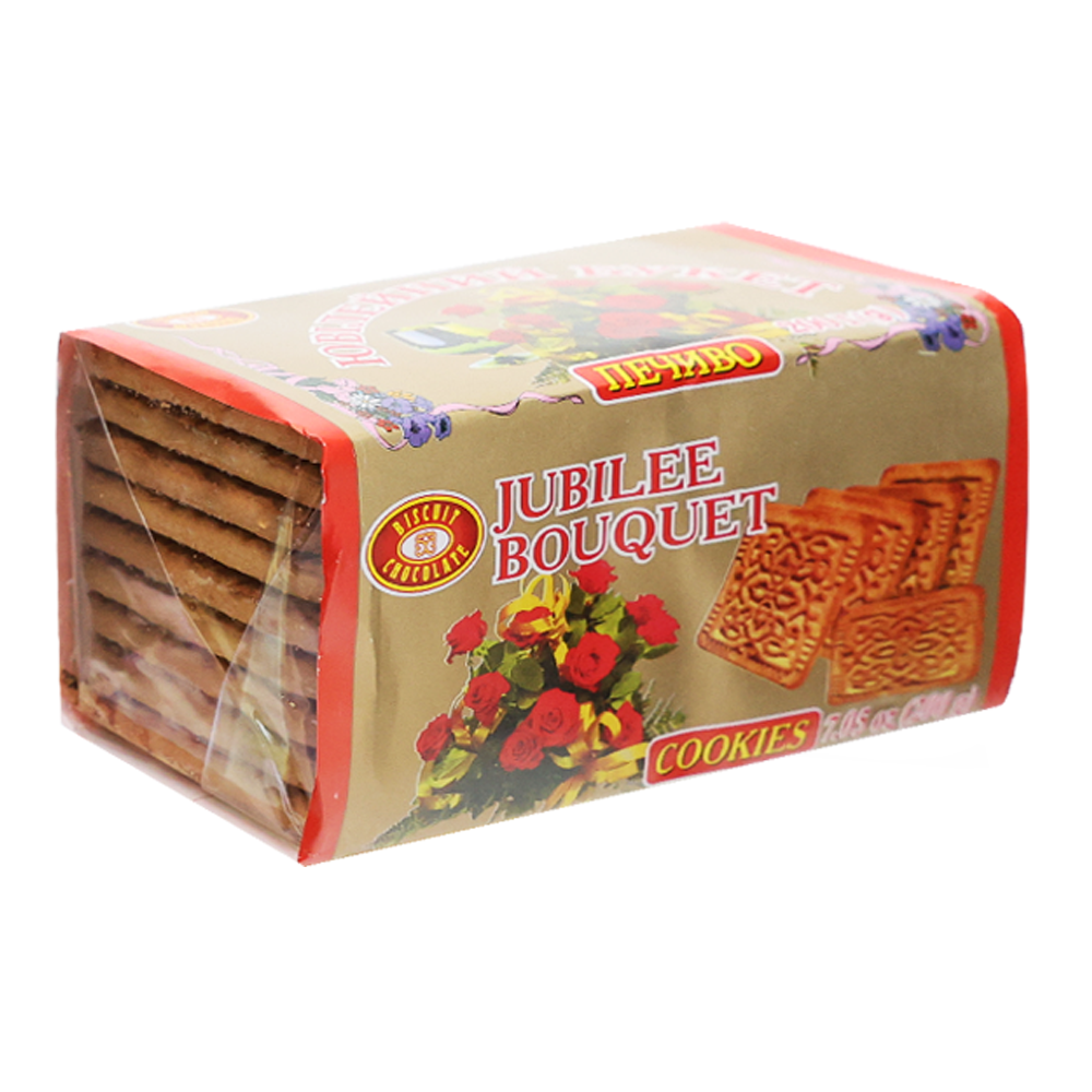 Biscuit Chocolate Cookies Ubileyniy Buket – 7.05 oz (200gr)