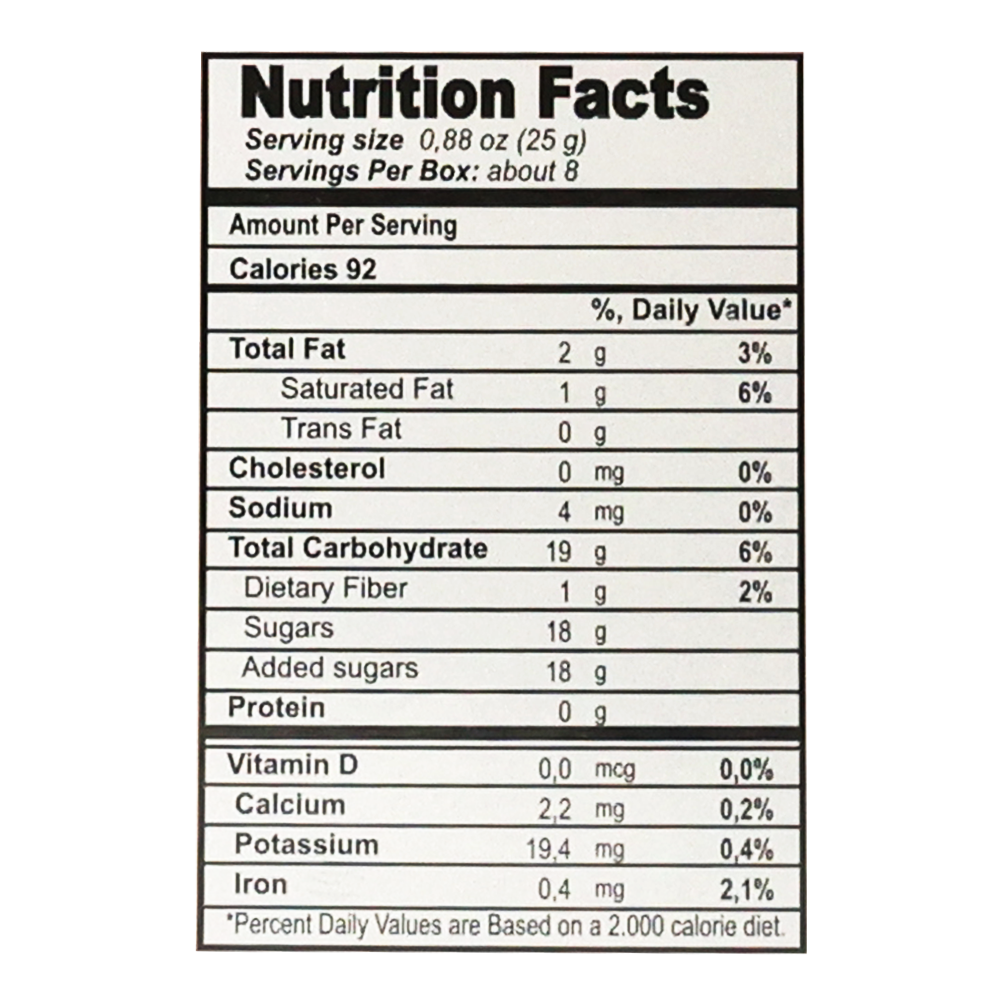 Candy Gift Box Raspberry in Choco – 7.05 oz (200gr)