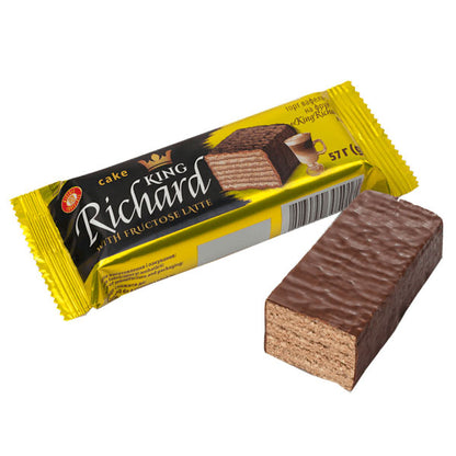 Wafers King Richard with Chocolate –  Fructose – 2.01 oz (57gr)