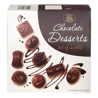 Подарочный набор конфет: шоколадный десерт – 150 г