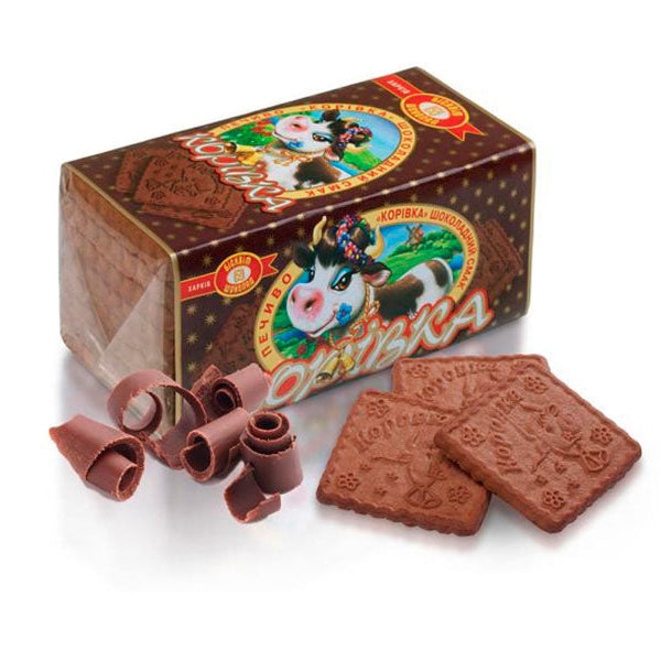 Печенье Коровка с шоколадом – 6,35 унций (180 г)