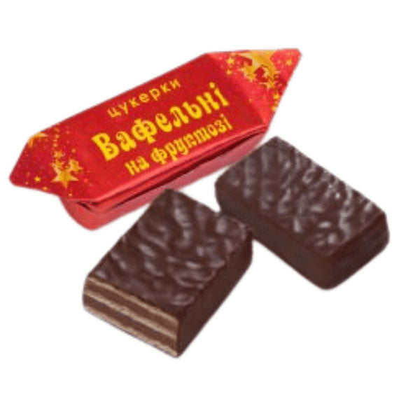 Конфеты шоколадные вафли с фруктозой – 5,51 фунта (2,5 кг)