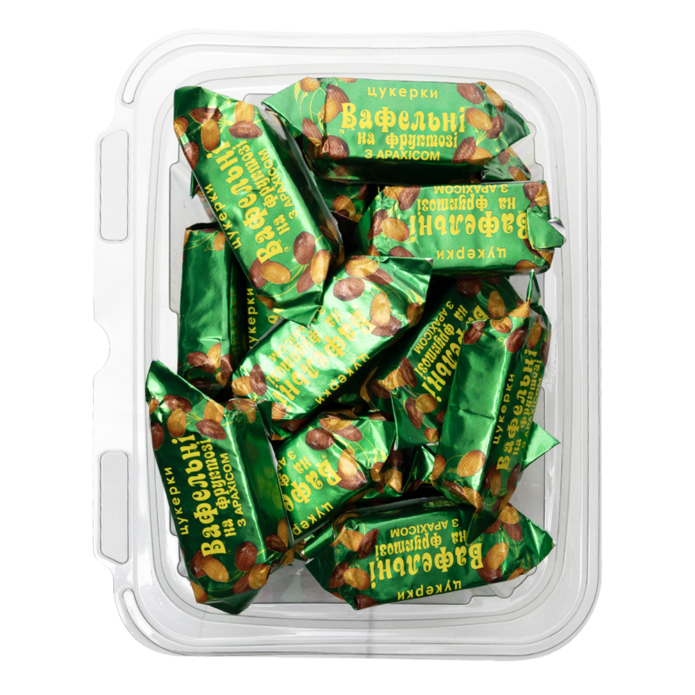 Candy Choco Wafers Fructose and Peanuts – 5.51 lb (2.5kg)