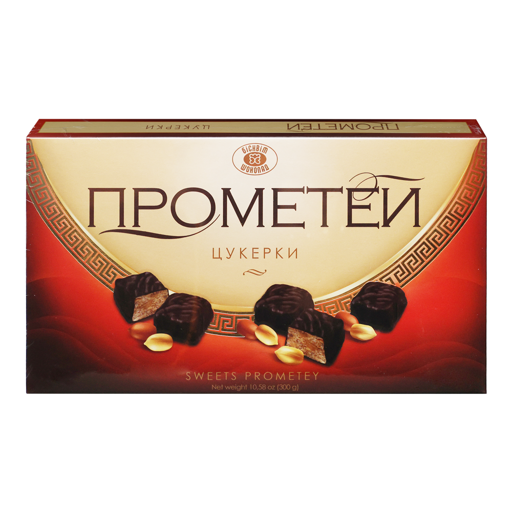 Biscuit Chocolate Candy Gift Box Prometey – 10.58 oz (300gr)