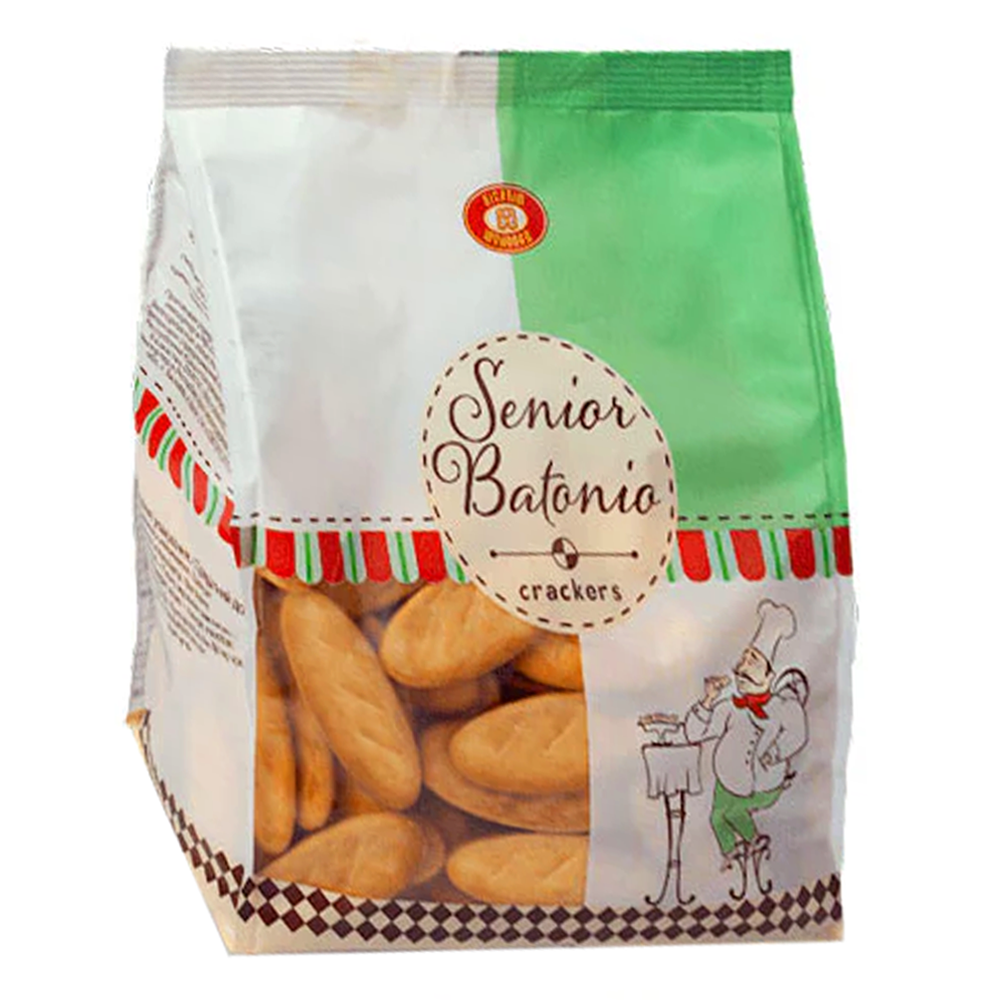 Biscuit Chocolate Crackers Senior Batonio – 12.35 oz (350gr)