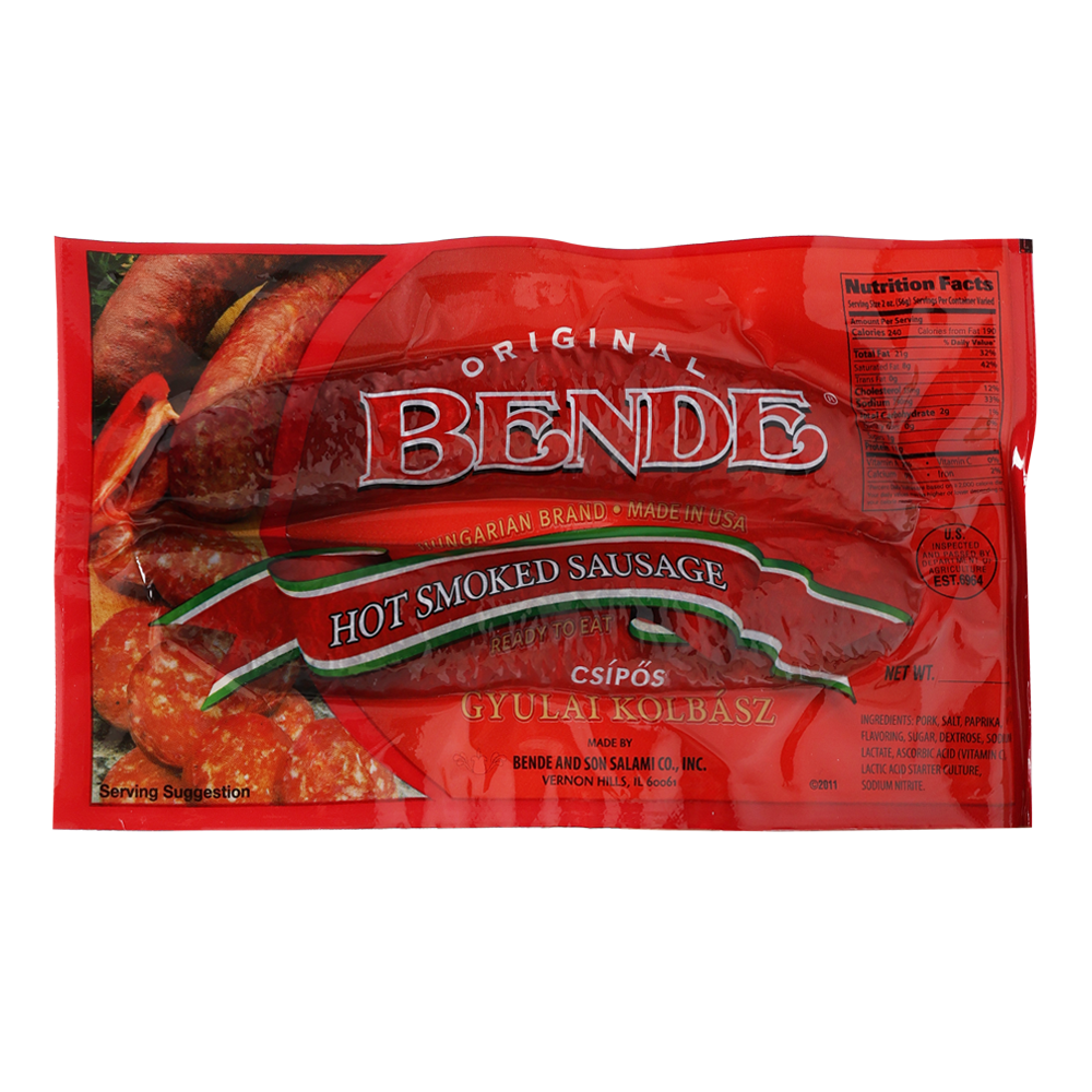 Колбаса Kielbasa Gyulai – острая упаковка – прибл.