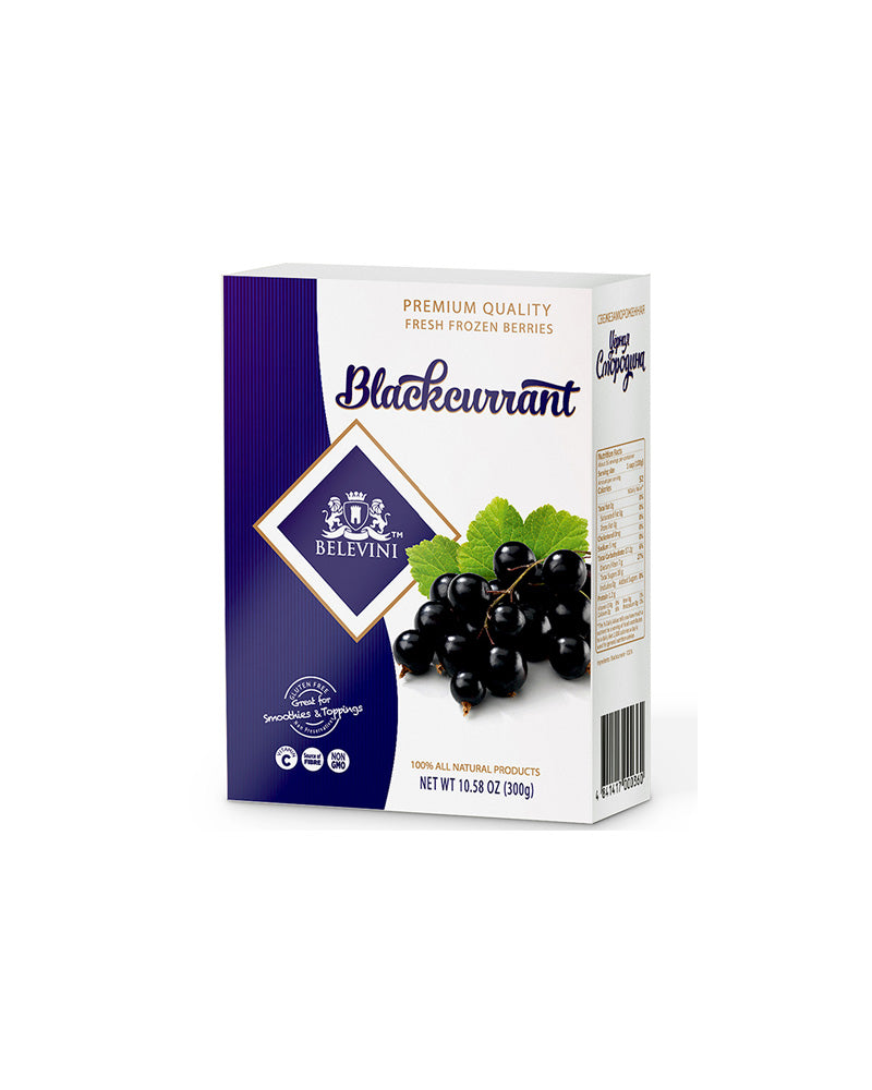 Belevini - Frozen Berries Blackcurrant 260gr