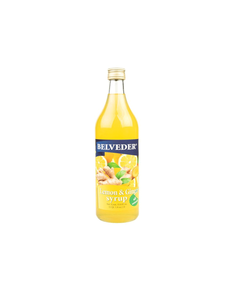 Belveder – Syrup Lemon+Ginger 1lt