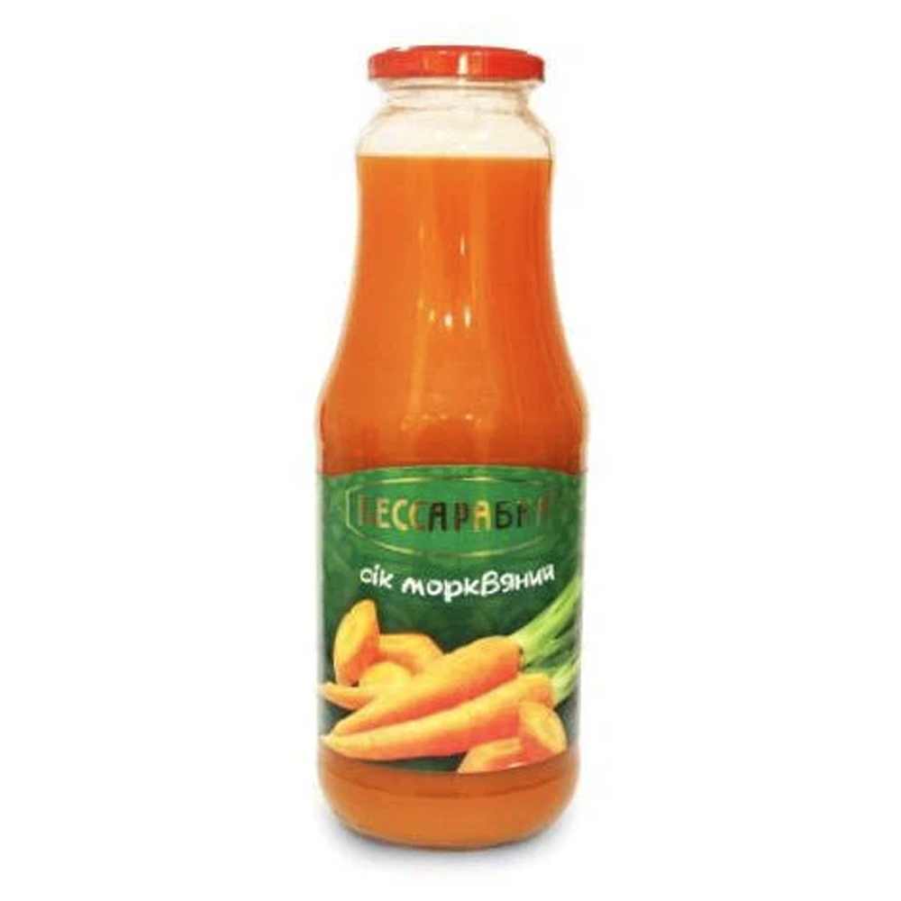 Сок морковный – стакан – 33,81 жидких унции (1,0 л)