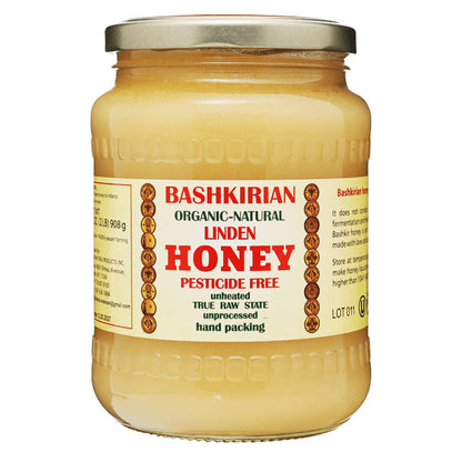 Honey Natural Honey Organic Bashkirian Linden – 32.03 oz (908gr)