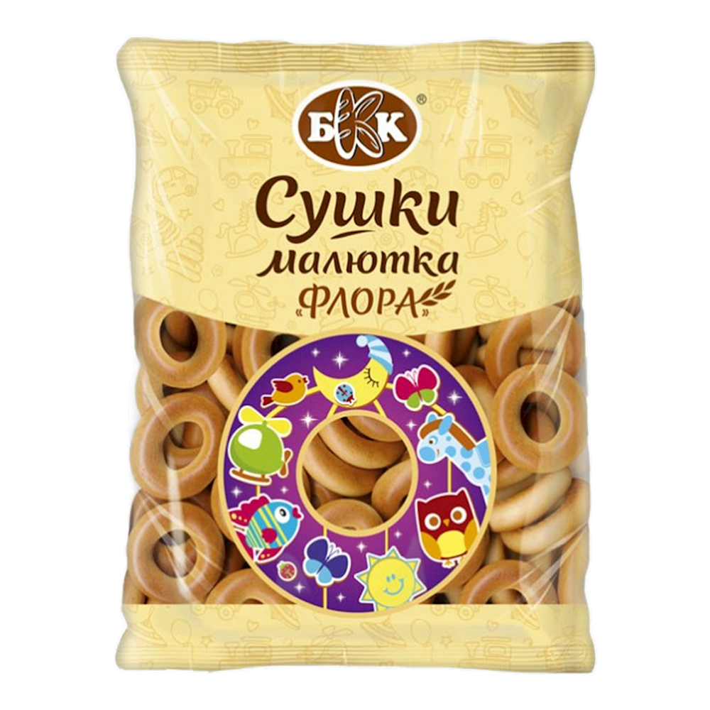 Рогалики Сушка Бэби Флора – Упаковка – 10,6 унций (300 гр)