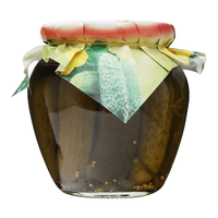 Pickled Hot Baby Gherkings – 580 gr