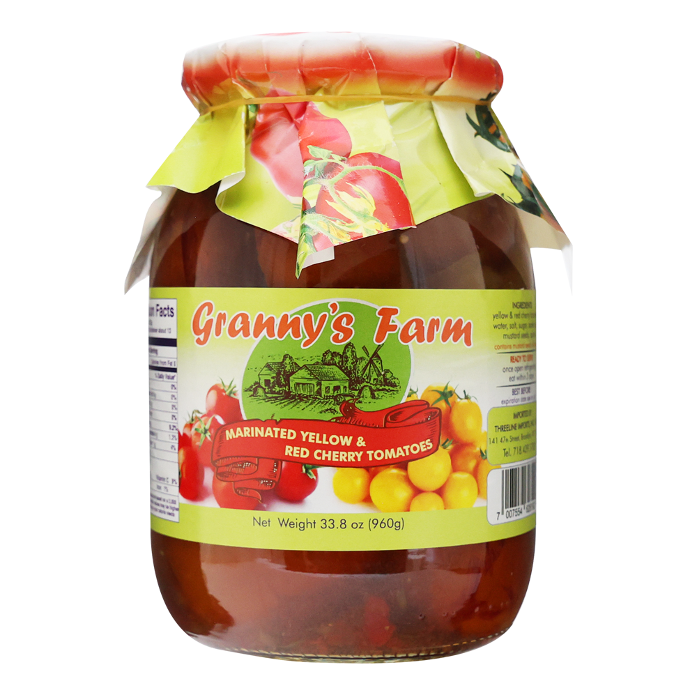 Tomatoes Red & Yellow in Brine – 1 lt