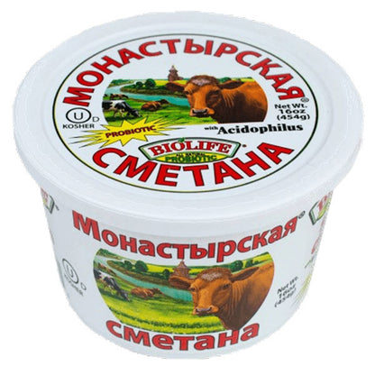 Sour Cream Monastirskaya – 1 lb (454gr)