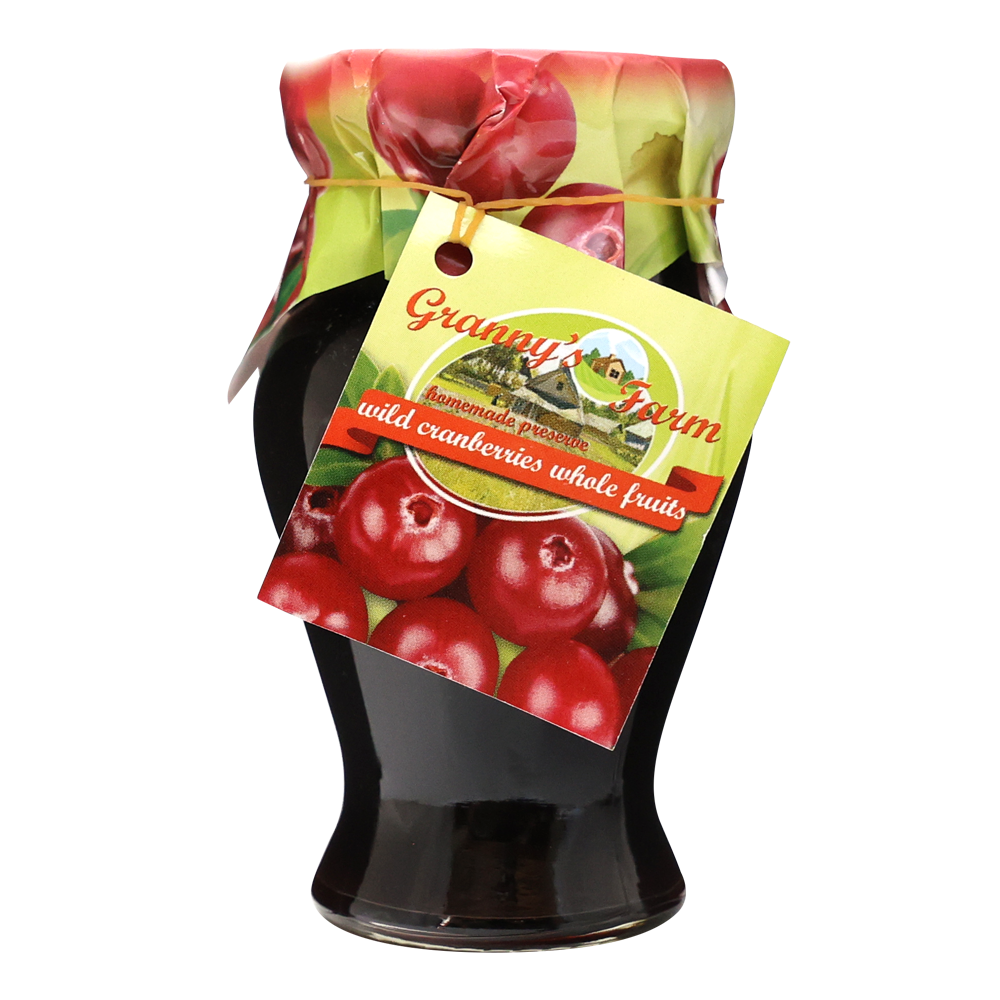 Preserve Wild Cranberries Homemade – 245 gr