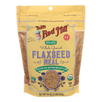 Organic Meal Flaxseeds Whole Ground – 16 oz (454 gr)