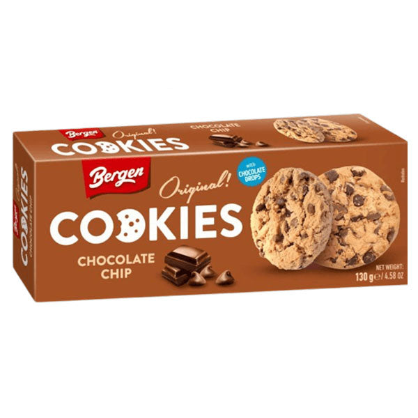 Cookies Original Choco Chip with Choco 40% – 4.59 oz (130gr)