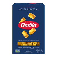 Pasta Mini Rigatoni – 16 oz (454 gr)