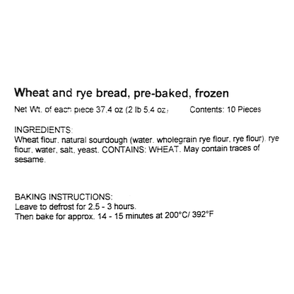 German Country Bread – 35.27 oz (1000gr)