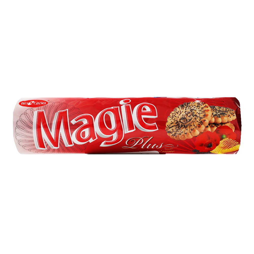 Cookies Magic Plus – With Honey & Poppy Seeds – 250 gr