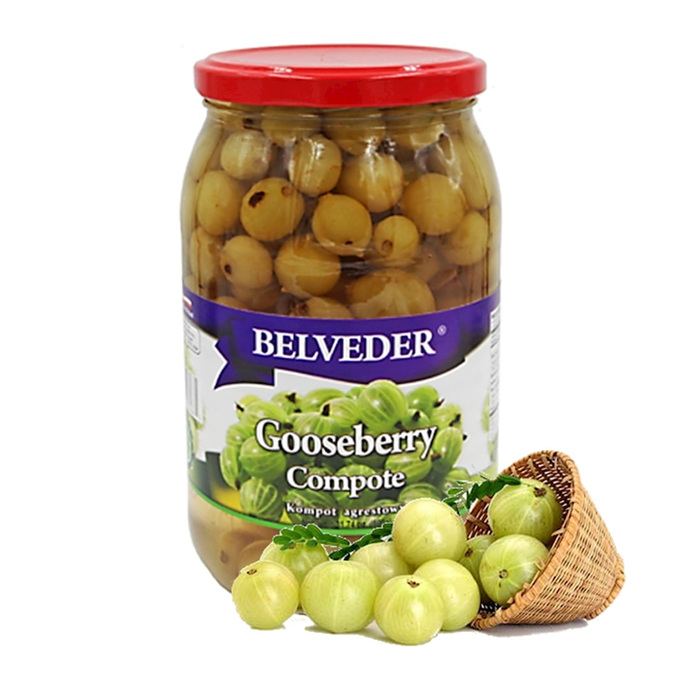 Compote Gooseberry Krizhovnik – 31.75 oz (900gr)