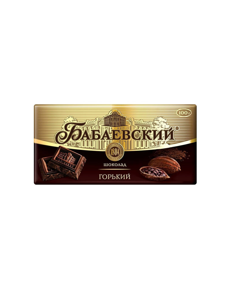 Babaevskiy - Chocolate Dark Bitter 90gr