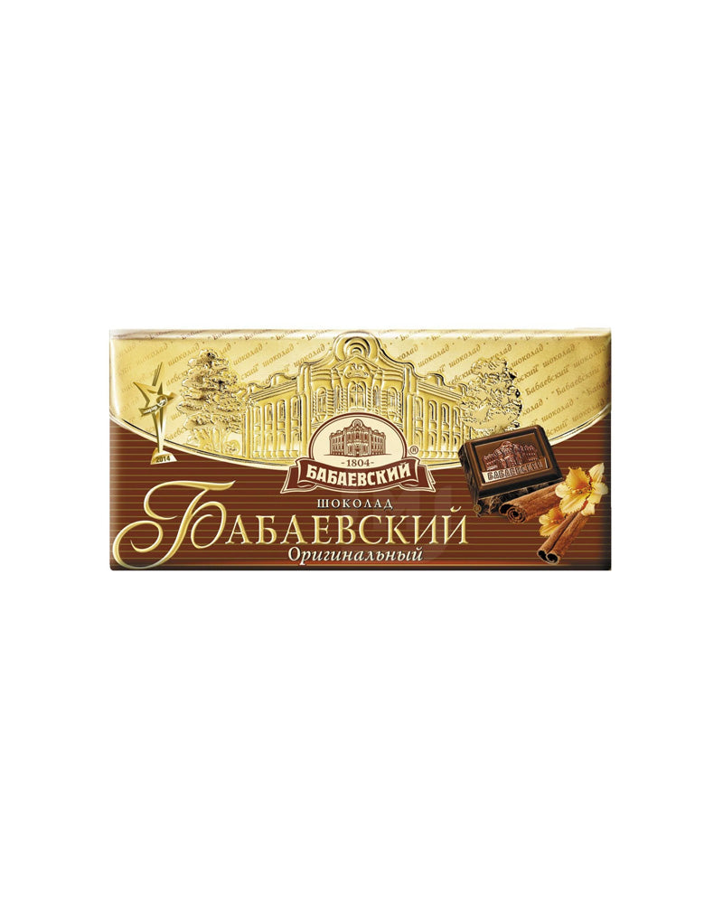 Babaevskiy - Dark Chocolate Original 90gr