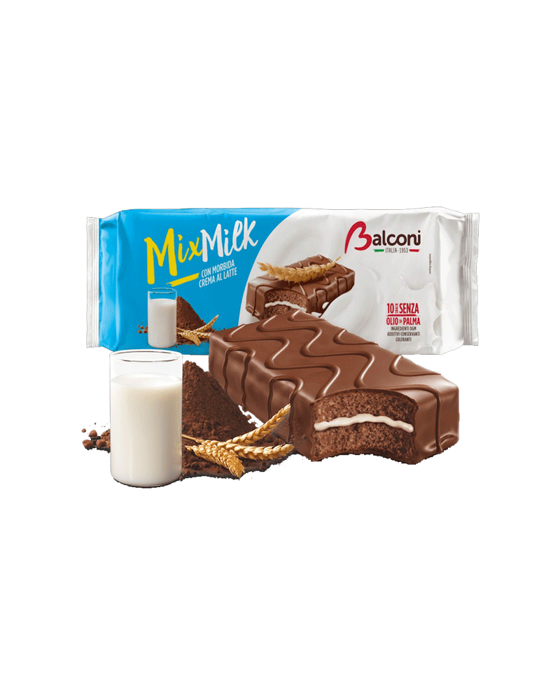 Balconi - Biscuit (Mixmax) Sponge-Cake Milk 350gr