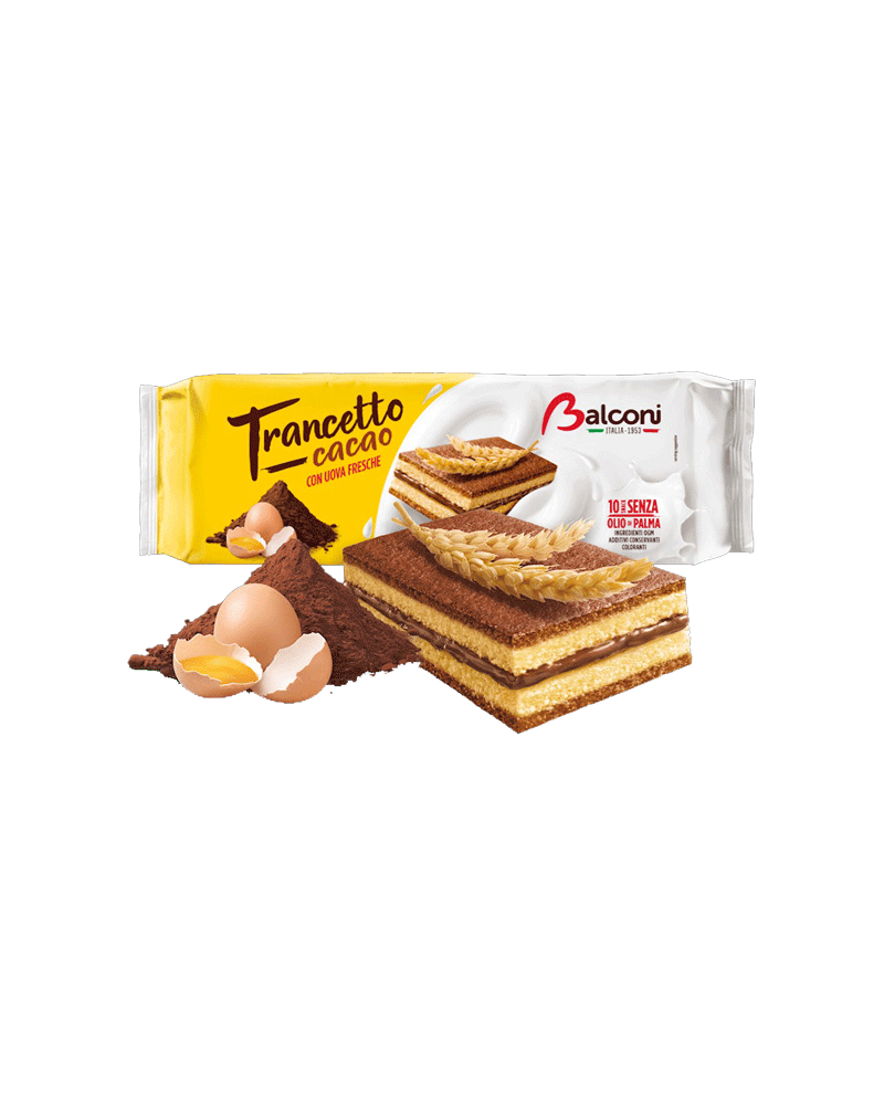 Balconi - Biscuit (Trancetto) Sponge-Cake W/Cocoa 280gr