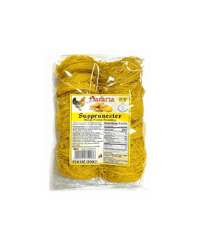 Bavaria – Soup Noodles Nests 500gr