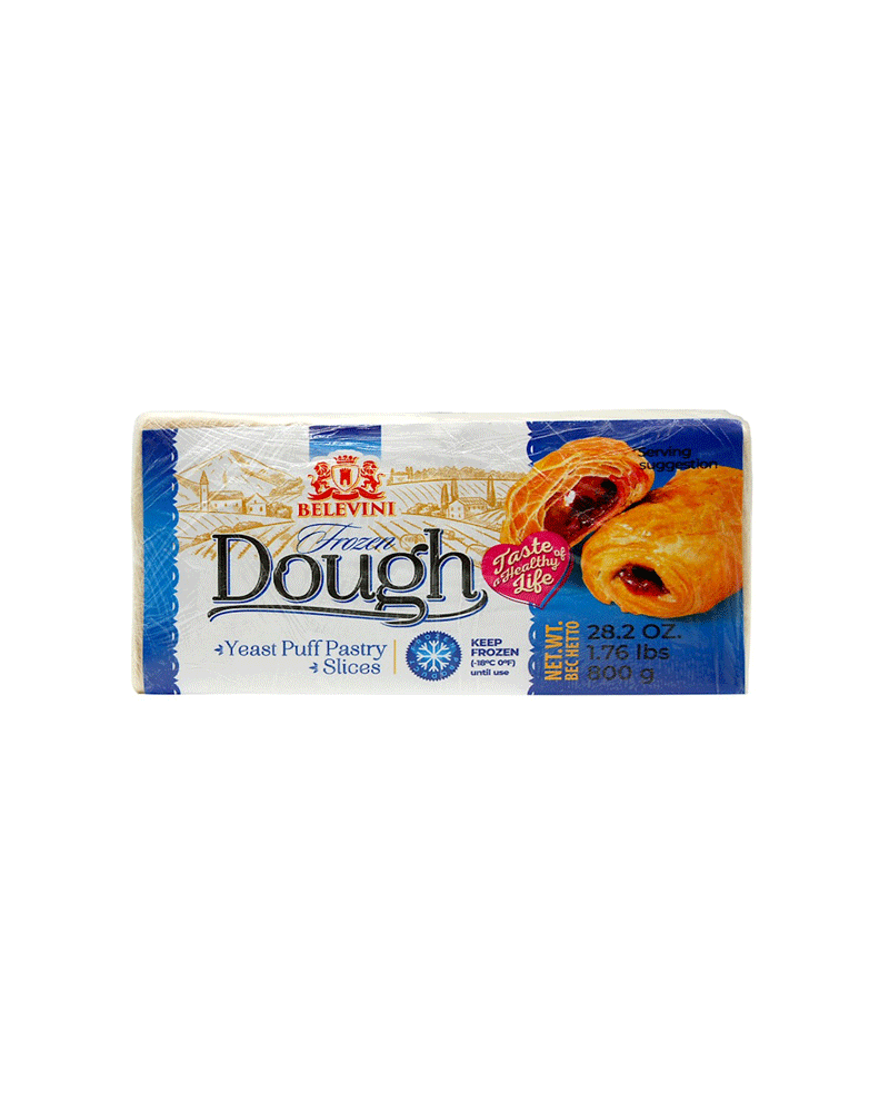 Belevini - Dough Slices Yeast Puff Pastry 800gr