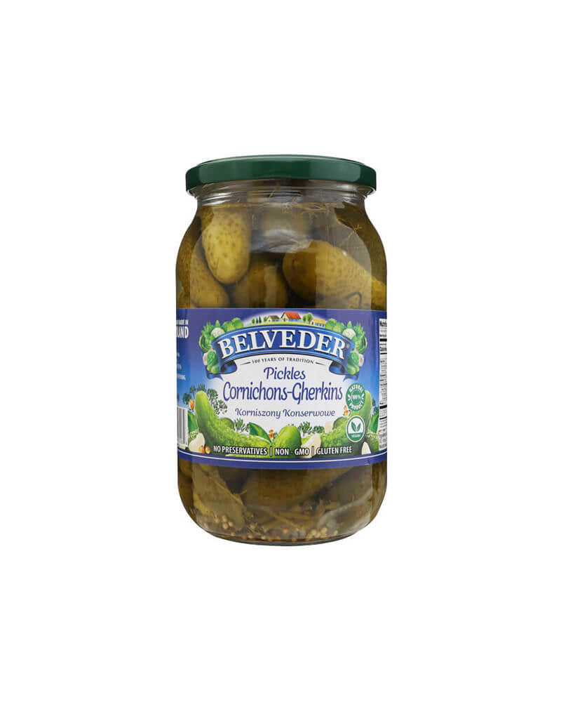 Belveder - Marinated Cornichons-Cherkins 900gr