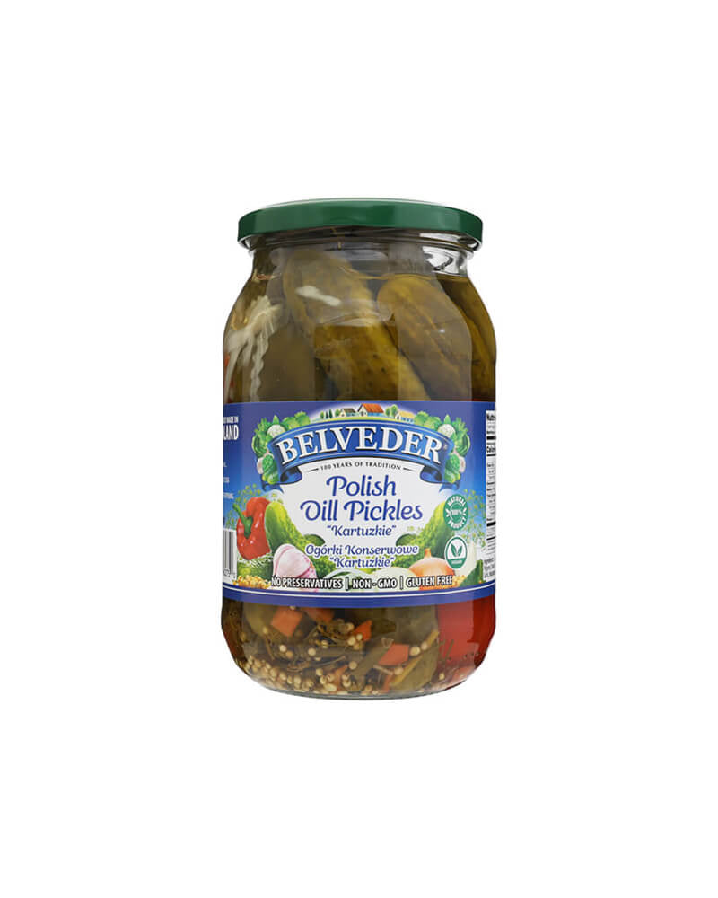 Belveder - Marinated Dill Pickles (Kartuzkie) 900gr