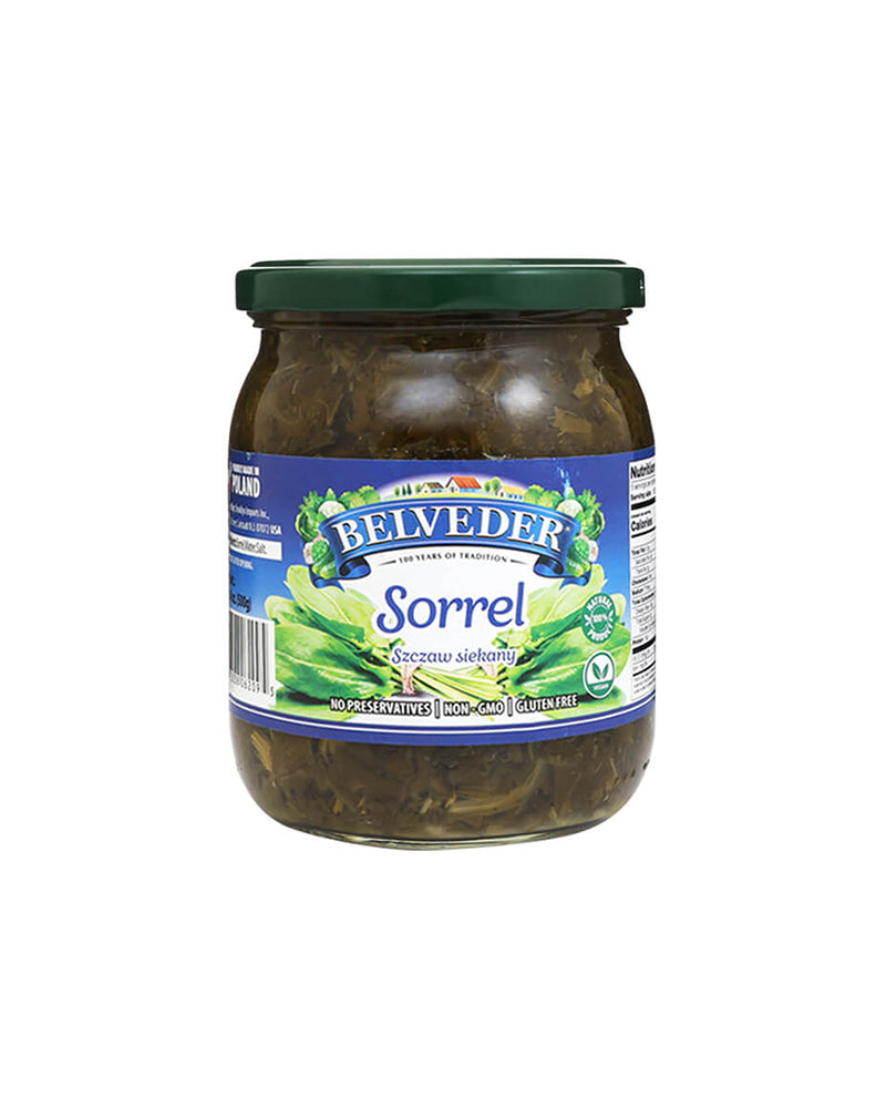 Belveder - Pickled Chopped Sorrel 500gr