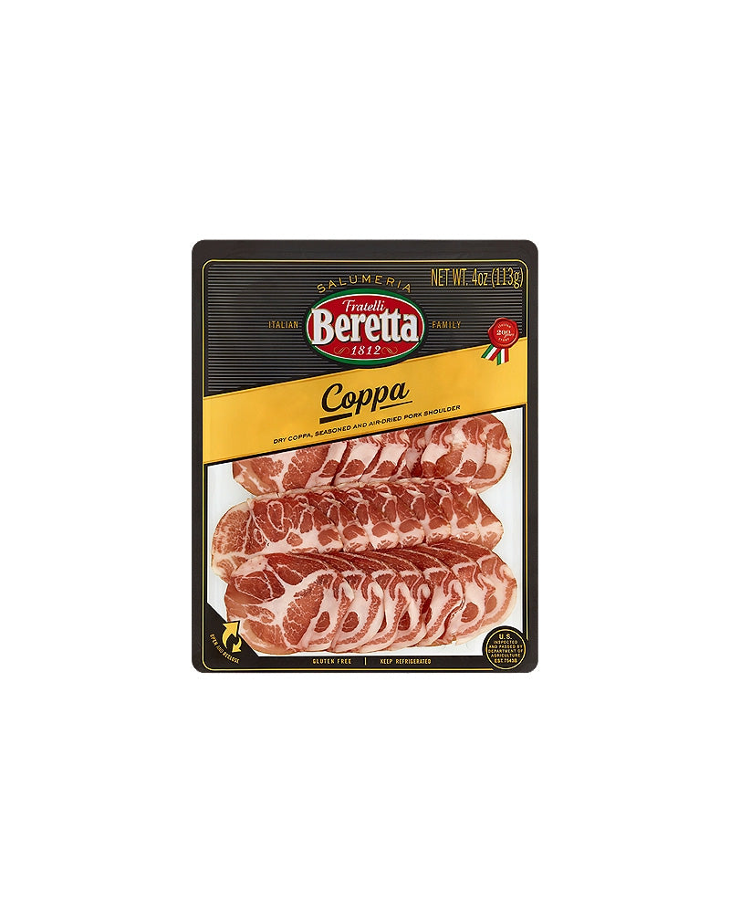 Beretta - Sliced Coppa 4oz(113gr)